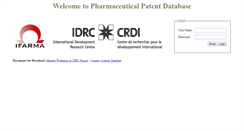 Desktop Screenshot of patentdb.ifarma.org